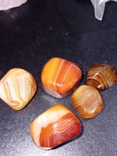 46.59g of Polished Agates Natural Stones