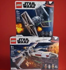 LEGO Star Wars Imperial Tie Fighter 75300 & Luke Skywalker's X-Wing 75301 - NEW 