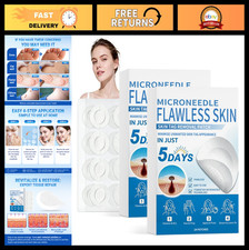 2-in-1 Microdart Hydrocolloid Acne Patches, Flawless Skin Treatment 2PCS