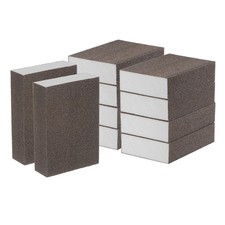 10pcs Fine Sanding Sponge Blocks 320-400 Grit Foam Sanding Block 100x70x25mm