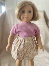 American Girl Doll Kit Kittredge Meet And Greet Outfit Blonde Hair Retired 18  