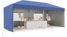 10'x10' Instant Pop Up Party Tent Gazebo Wedding Canopy with Sidewalls