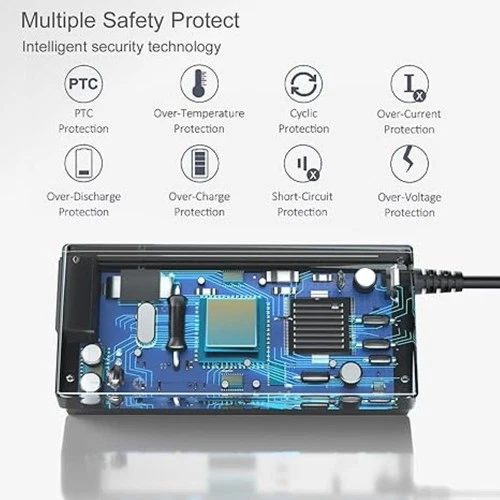 4-Pin 12V Adapter for EDAC EA11351A-120 EA11351A120 EDACPOWER Power Supply Cord - Picture 3 of 3