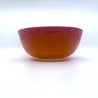 Vintage Pyrex 404 Flameglo 4 Qt Mixing Bowl Orange Red Gradient USA No Chips