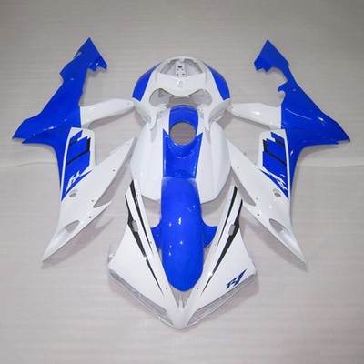 For Yamaha YZF-R1 2004-2006 Motorcycle Bodywork Fairings Fit White Blue