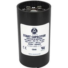 Motor Start Capacitor 400-480 Mfd uF 110-125 VAC for Electric Motor Apps