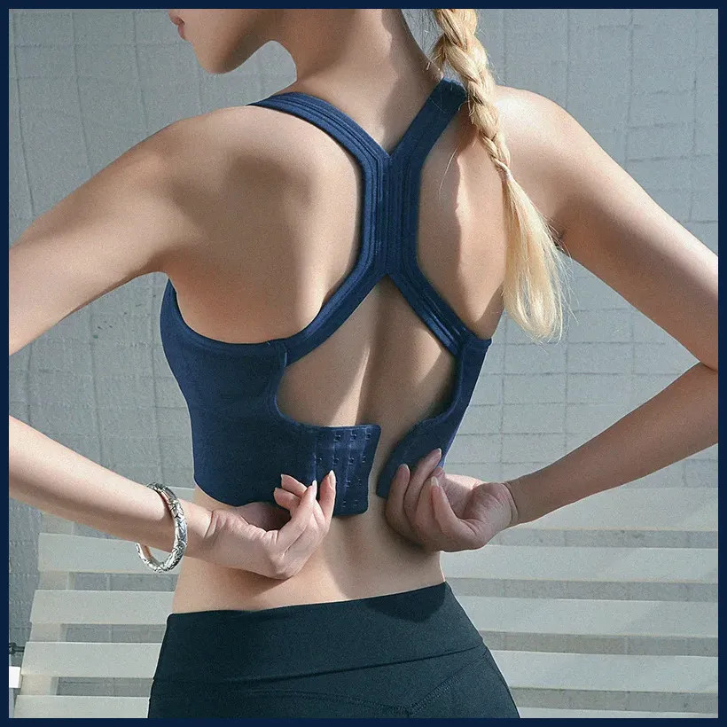 Tank Top Women Gym Women Corset Sports Bra Push Up Crop Top Fitness bra-image