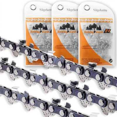 3 Sägeketten 1/4P 1,1 64 TG Sägekette passend für Stihl 30cm MSA 140 C-B MSA140