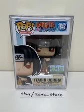 Funko Pop! Itachi Uchiha Fireball Jutsu Naruto #1842 LE 5000 w Protector IN-HAND