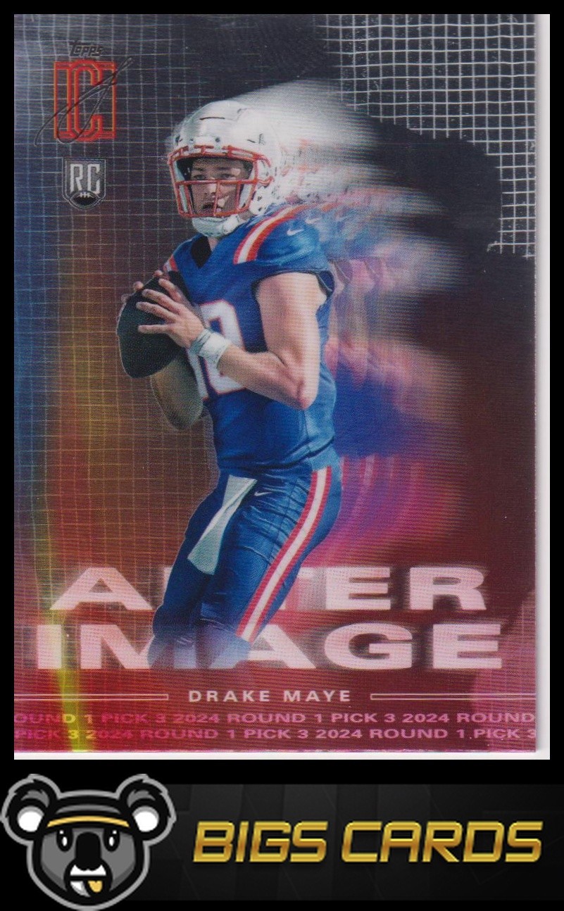 Drake Maye 2024 Topps Signature Class #AI-8 After Image RC