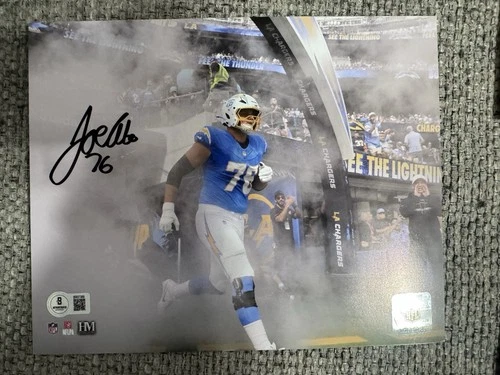 Los Angeles Chargers Joe Alt Autograph Signed 8X10 Photo Beckett COA
