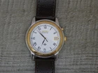 Rare Vintage Men's Seiko 5M42-0B40 Steel & Gold Kinetic Watch "March 1996"