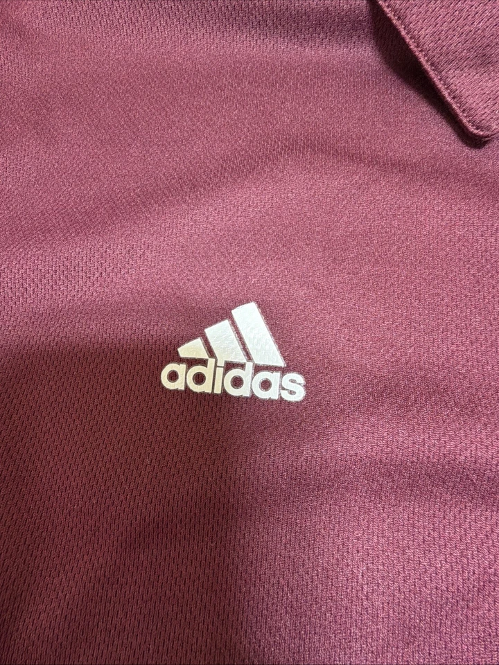Polo de jugador Adidas Central Michigan Chippewas #47 talla XL granate  Foto 3 de 4