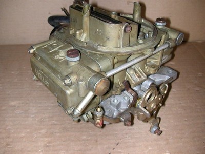 HOLLEY 4160 CARBURETOR - #80504 - 600CFM - ANNULAR BOOSTERS - CORE OR PARTS