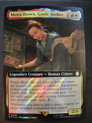 Moira Brown, Guide Author NM SURGE EXTEND FOIL Universes Beyond: Fallout MTG