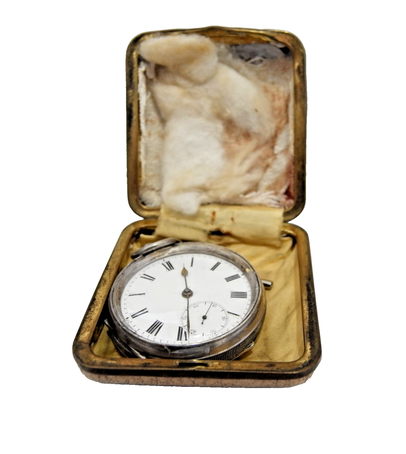 Antique Solid Silver Pocket Watch Made in Britain… - image 1
