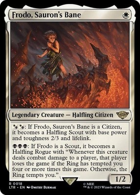 Frodo, Sauron's Bane Universes Beyond: the Lord of the Rings