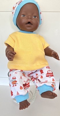 Handmade Niedliche Puppen Kleidung Set, 3-teilig, für Babypuppen 43cm