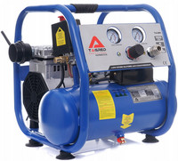 ÖLfreier Kompressor 6 L 1500 W 2-Kolben 8 Bar Leiser Druckluft Kompressor