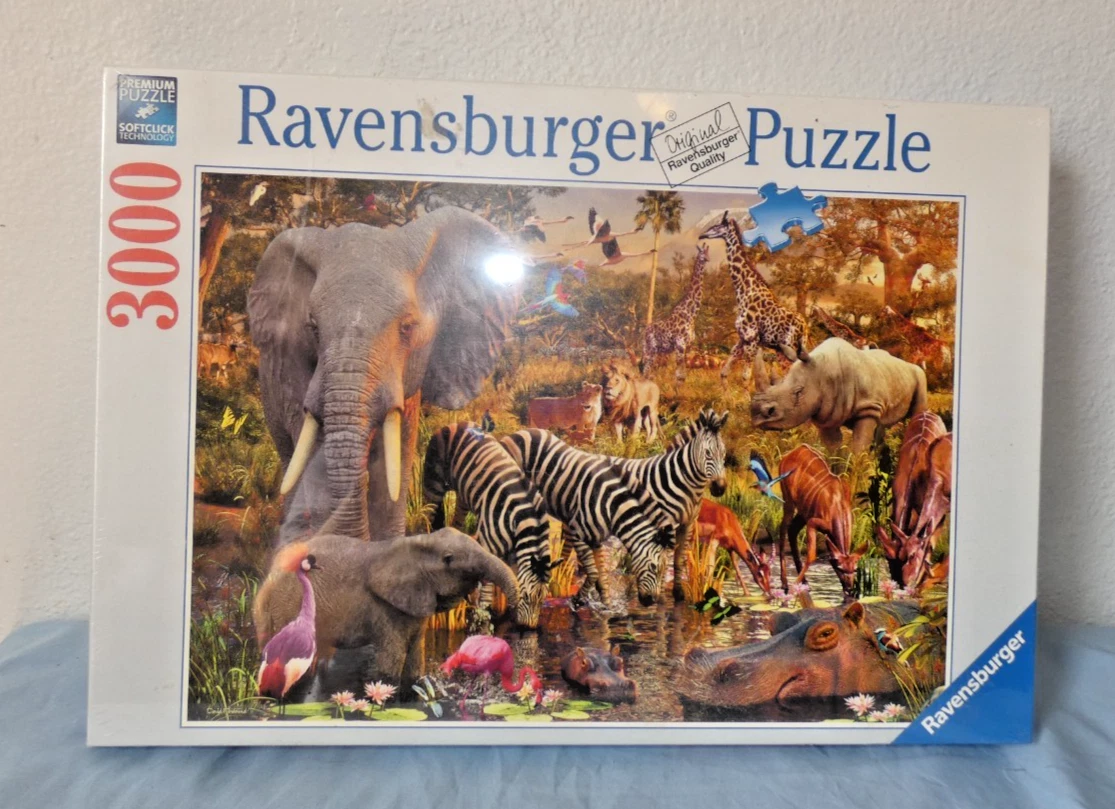 Puzzle Ravensburger Puzzle 2000 pièces Magnifique monde animal Aimee
