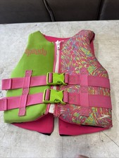 Speedo Youth Swimming Life Jacket Vest 50-90 Lbs Neoprene