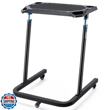 CXWXC Indoor Cycling Desk - Adjustable Height Bike Deak Laptop St