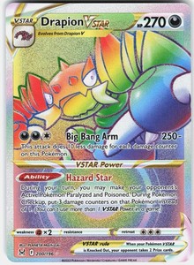 Drapion VSTAR 200/196 Lost Origin Secret Rare