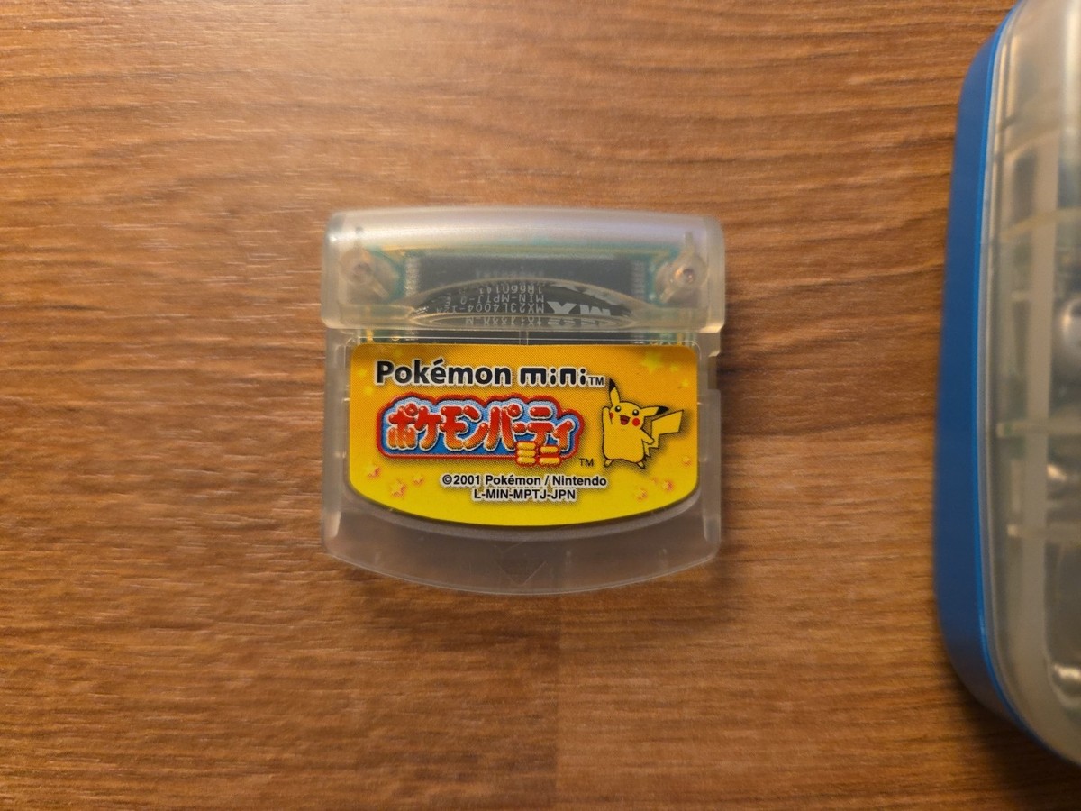 Nintendo Pokemon Mini Retro Game Wooper Blue MIN-001 - Fully