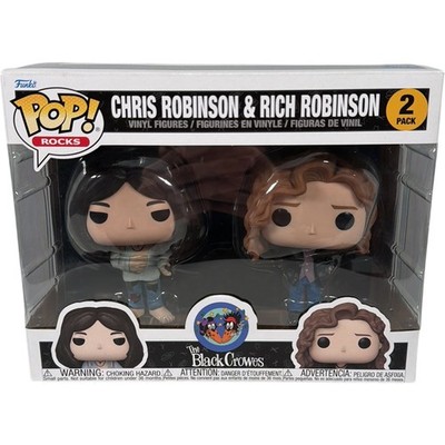 Funko Pop Rocks 2 Pack The Black Crows Chris Robinson & Rich Robinson Figuren