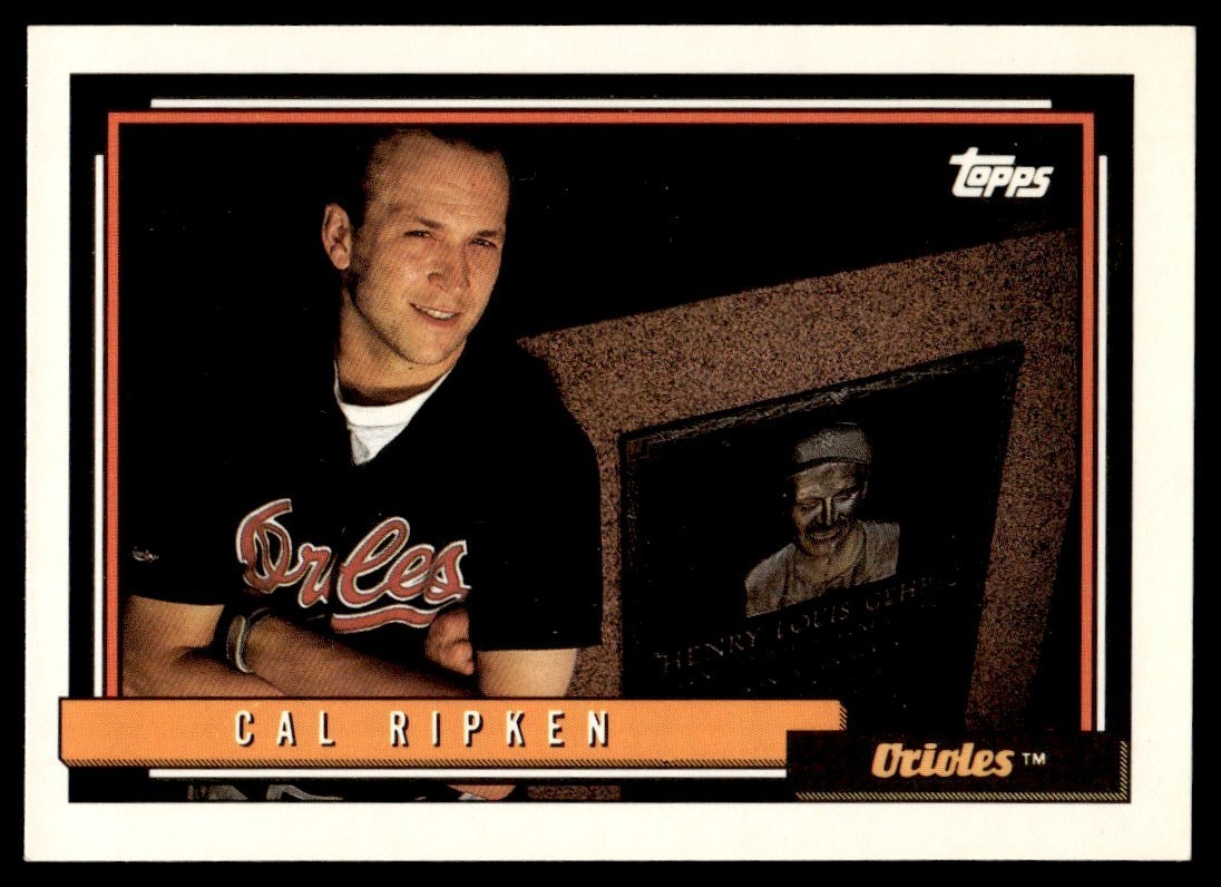 1992 Topps Cal Ripken Jr. Baltimore Orioles #40
