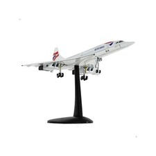 1/200 Concorde airplane model, metal, for collection