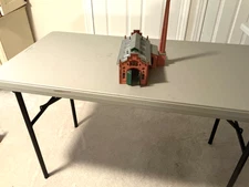 Ho scale faller b-159 built engine shed.