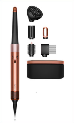 NIB New Dyson Airwrap i.d. id Multi-Styler & Dryer Straight+Wavy-Amber Silk 6in1