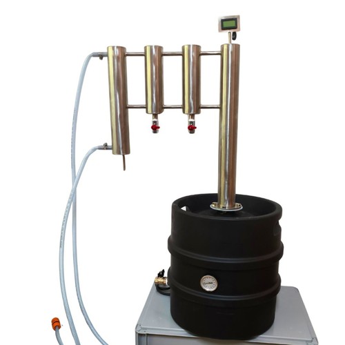 Electric Pot Still Distiller – Condenser,Separator Tanks, Distillation Apparatus