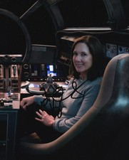 KATHLEEN KENNEDY signed Autogramm 20x25cm STAR WARS in Person autograph COA
