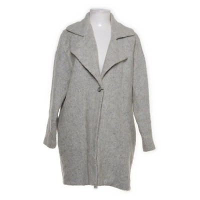 Mango, Mantel, Damen, Größe: L, Grau, Acryl/Alpakawolle/Elasthan/Polyester #YeP