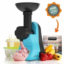 NutriChef Electric Maker-Fruit Sorbet Machine (Frozen Yogurt, Ice Cream) NCIM30