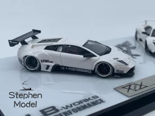 Error 404 1:64 Lamborghini Murcielago LP640 LBWK pearl white limited resin car - Bild 3 von 7