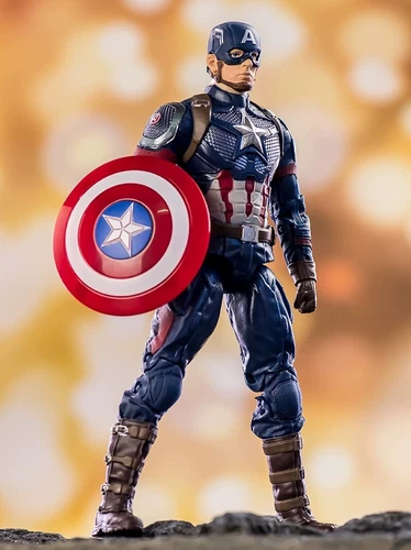 Figura de acción Capitán América Marvel Vengadores Leyendas Héroes de cómic 7" Juguetes nuevos - Imagen 4 de 8