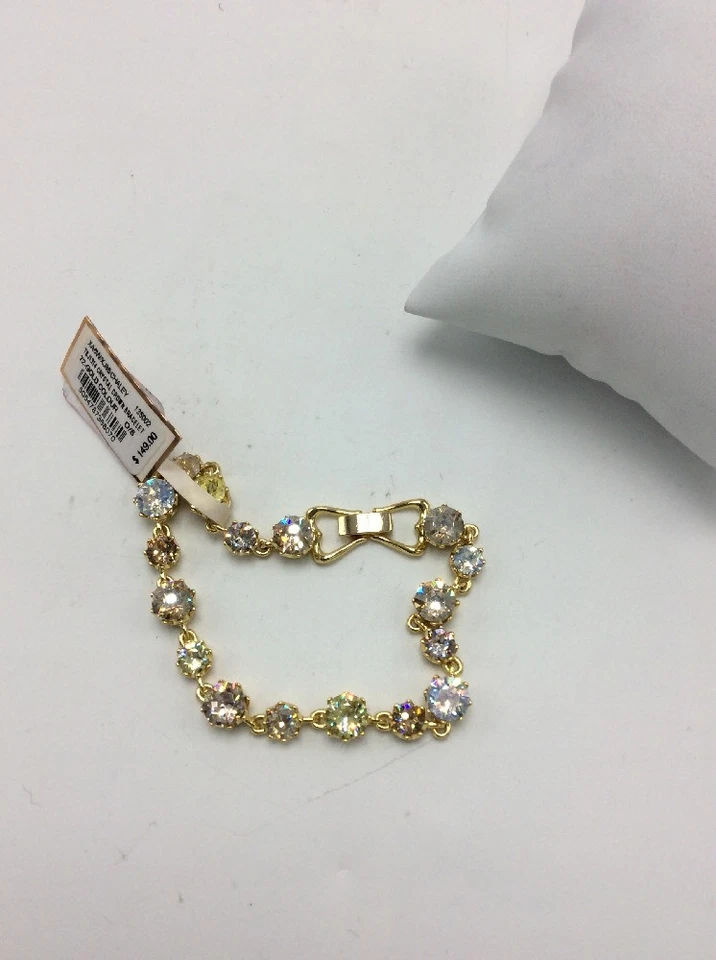 $149 ted baker gold tone bracelet crystal  crown TB24 Foto 4 de 4