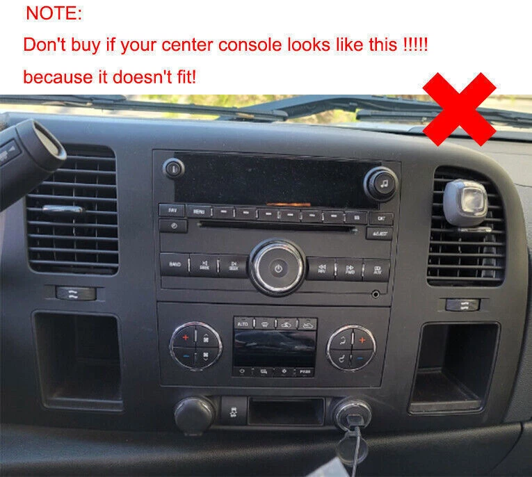 Rádio de carro 9,7" estéreo GPS CarPlay para 2007-14 GMC Yukon Chevrolet Suburban Tahoe - Imagem 4 de 4