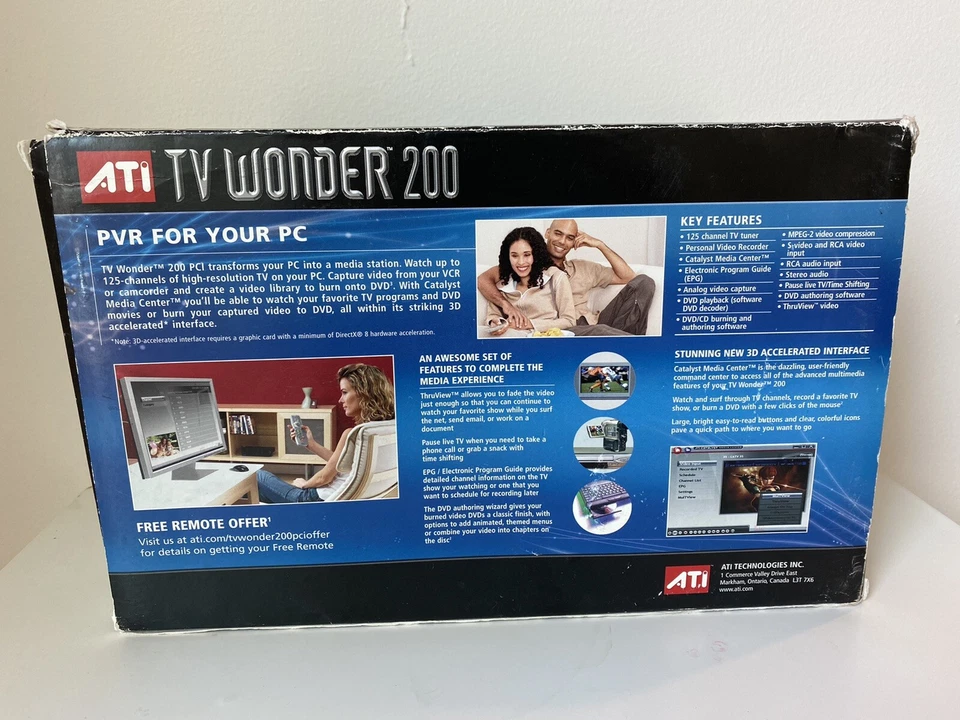 ATI TV Wonder 200 Personal Video Recorder for PC - Image 4 of 4