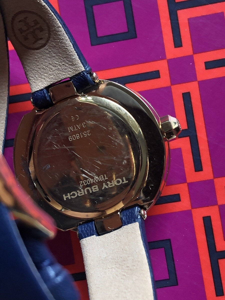 Tory Burch Reva Watch - Navy Blue/Gold  retail$225 Tory Burch Women main image 4