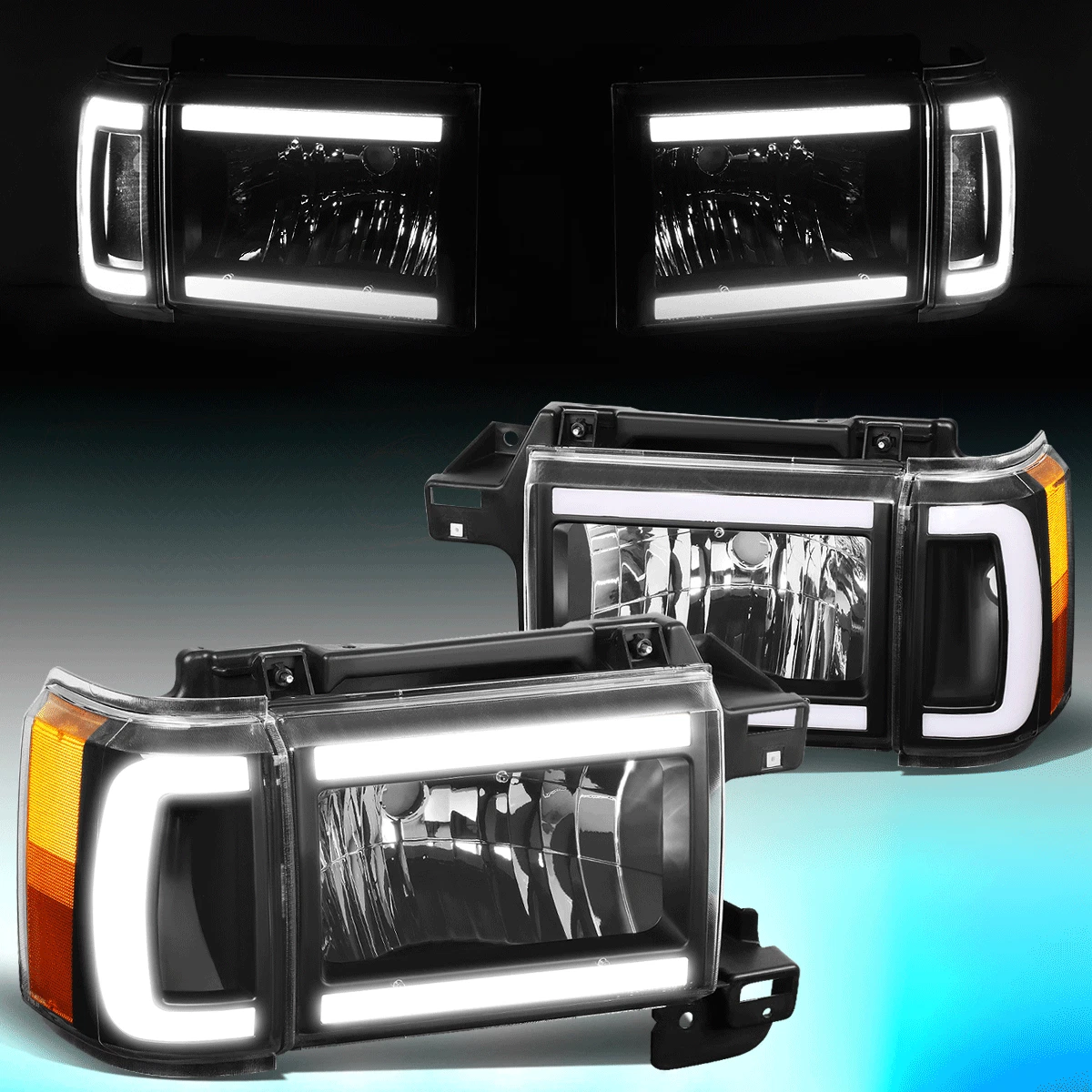Headlights for 1988 Ford F-150 for sale | eBay
