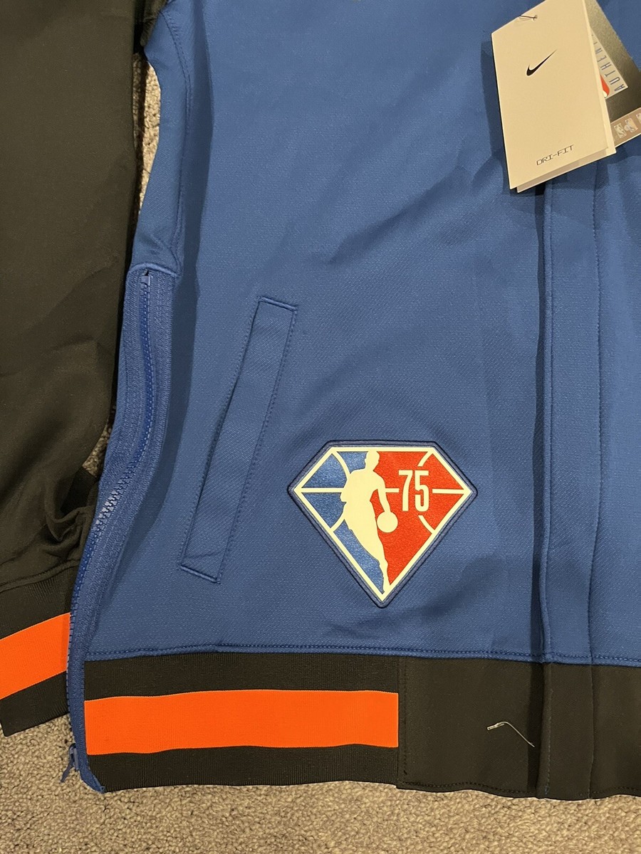 Nike New York Knicks Team Issue City Edition Zip Jacket