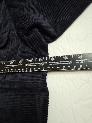 Unionbay Corduroy Shirt Men L Dark Blue Y2K Skater 90's New with Tags Shacket - Picture 8 of 12