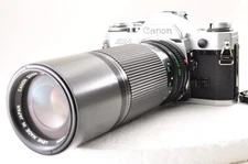 Canon AE-1 Silver 35mm SLR Film Camera /FD 100-200mm F5.6 *Exc+5* #3749
