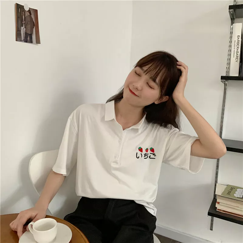 Cute collared shirt womens cheap