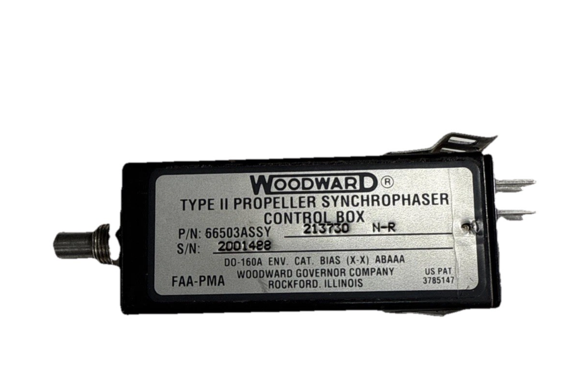 Woodward 213730 Propeller Synchrophaser Control Box Type II 66503