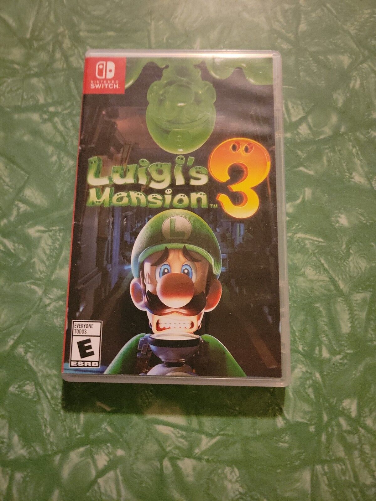 Luigi's Mansion 3 Cover Art & Replacement Case for 